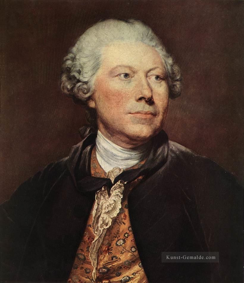 Porträt von Georges Wille Figur Jean Baptiste Greuze Ölgemälde